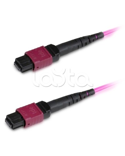 Патч-корд волокнно-оптический Hyperline (FHD-MC3-504-MPOF12/PS-MPOF12/PS-B-10M-LSZH-MG) в Уссурийске Патч-корды и пигтейлы Pintop.ru