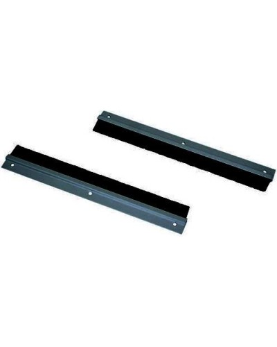 Ввод щеточный 19, 1U для настенных, напольных шкафов (черный) TLK-BRSH-1U-BK в Уссурийске Аксессуары для стоек и шкафов Pintop.ru