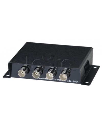 Приемопередатчик пассивный 4-канальный, HDCVI/TVI/AHD, по витой паре SC&T TTP414HD в Уссурийске Видеоусилители, Модуляторы, Делители Pintop.ru