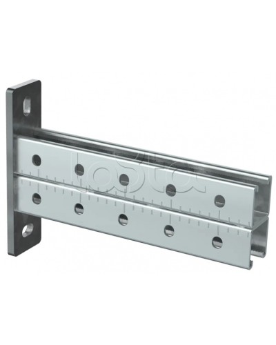 Консоль STRUT двойная 41х41-200 HDZ IEK (CLM50D-CSD-41-41-02-HDZ) в Уссурийске Аксессуары для лотков Pintop.ru