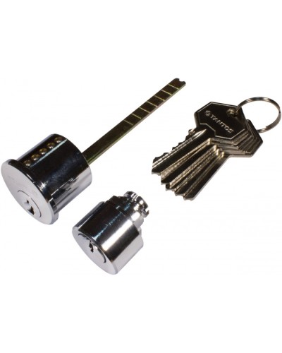 Цилиндр в комплекте с 5 ключами Tantos Цилиндр для TS-EL2369SS в Уссурийске Электромеханические замки Pintop.ru