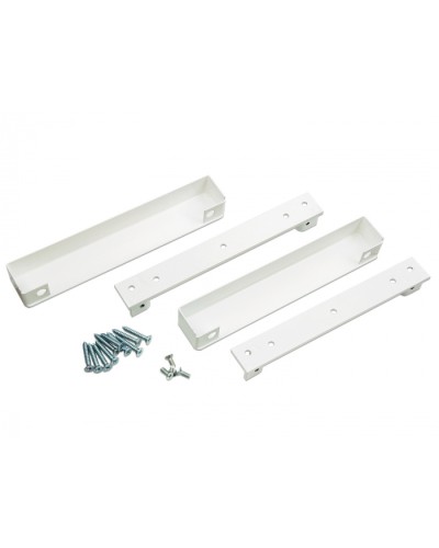 Комплект монтажный для замков AL-250SH, AL-250SV Aler МК AL-250S (белый) в Уссурийске Электромагнитные замки Pintop.ru