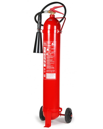 Огнетушитель углекислотный ПОЖТЕХНИКА ОУ-7 ИНЕЙ РФ на шасси (70В, С, Е, до 10 000V) баллон по ГОСТ 949 в Уссурийске Огнетушители Pintop.ru