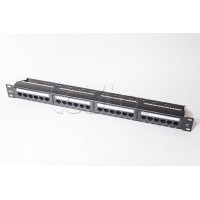 Коммутационная панель 19" категории 6 UTP 1U 24 порта SPL (500007)