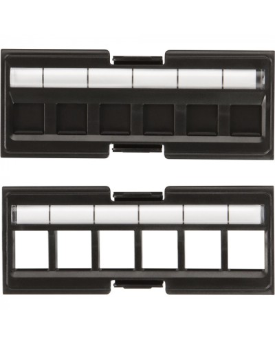 Вставка под кейстоны в модульную панель, неэкранированная, 6 портов, со шторками LANMASTER LAN-FRM-IN-6SK-UXX в Уссурийске Коммутационные изделия Pintop.ru