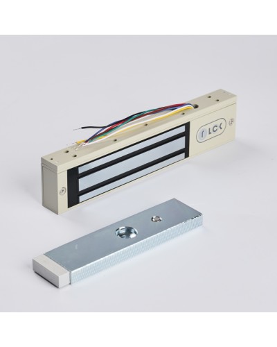 R-Lock RL-EM180-0SG - Электромагнитный замкок, 180кг, DC12/24B, цвет серый, RAL7032 (галечный серый), два датчика втроены в корпус замка: датчик Холла и магнито-контактный датчик в Уссурийске Электромагнитные замки Pintop.ru