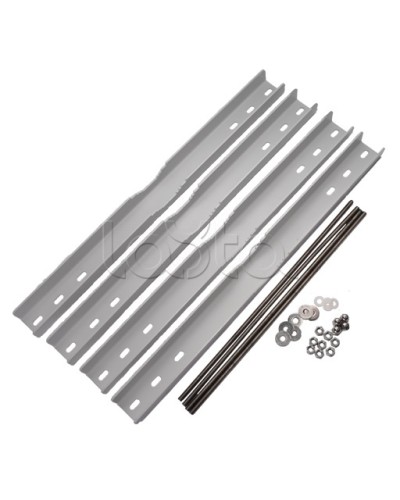 Комплект кронштейнов для крепления ТШ на круглые опоры Спектрон Крепление ТШ на опору в Уссурийске Крепежные изделия Pintop.ru