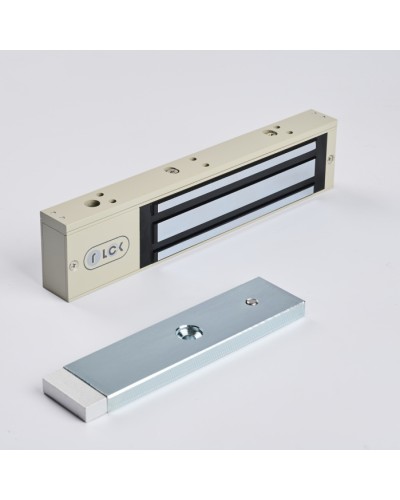 R-Lock RL-EM280-LSG - Электромагнитный замкок, 280кг, DC12/24B, цвет серый, RAL7032 (галечный серый), два датчика втроены в корпус замка: датчик Холла и магнито-контактный датчик в Уссурийске Электромагнитные замки Pintop.ru