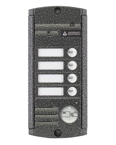 Видеопанель вызывная накладная цветная на 4 абонента с Proxy-считывателем Activision AVP-454 Proxy (PAL, антик) в Уссурийске Вызывные видеопанели малоабонентные Pintop.ru