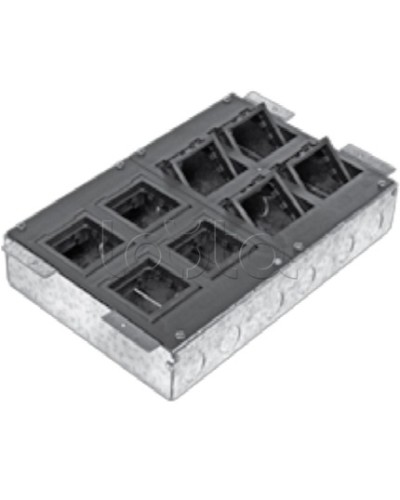 Люк в пол на 8 модулей с суппортом и коробкой Экопласт 70083 в Уссурийске Системы лючков и колонн Pintop.ru