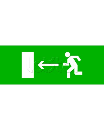Пиктограмма Направление налево 320х120мм (для EXIT, SAFEWAY-40) EKF (pkal-01-03) в Уссурийске Оповещатели Pintop.ru