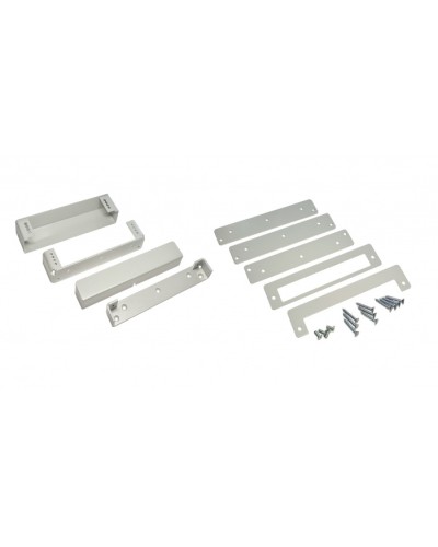 Комплект монтажный для замка ALM-700S с возможностью регулировки ALeko МК 700S-PS (серый) в Уссурийске Дополнительное оборудование для СКУД Pintop.ru