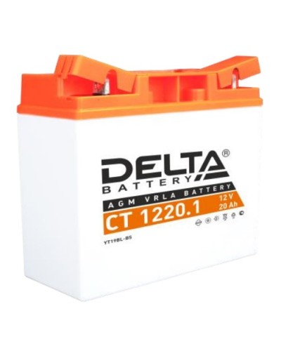 Аккумулятор АКБ 12 - 20 Delta CT 1220.1 в Уссурийске Электротехническое оборудование Pintop.ru
