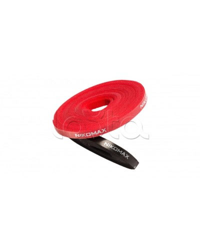 Стяжка-липучка NIKOMAX NMC-CTV05M-15-RL-GN в Уссурийске Стяжки-хомуты Pintop.ru