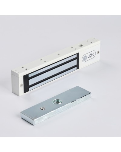 R-Lock RL-EM180-00W - Электромагнитный замкок, 180кг, DC12/24B, цвет белый, RAL9016(белый) в Уссурийске Электромагнитные замки Pintop.ru