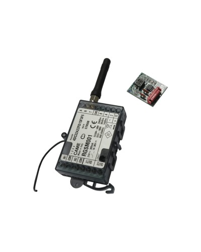 Шлюз GSM для управления автоматикой посредством технологии CAME Connect Came RGSM001S в Уссурийске Устройства радиоуправления для шлагбаумов и автоматики Pintop.ru