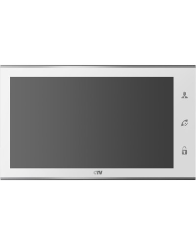 Монитор видеодомофона CTV-M4105AHD (белый) в Уссурийске Абонентские видеоустройства Pintop.ru