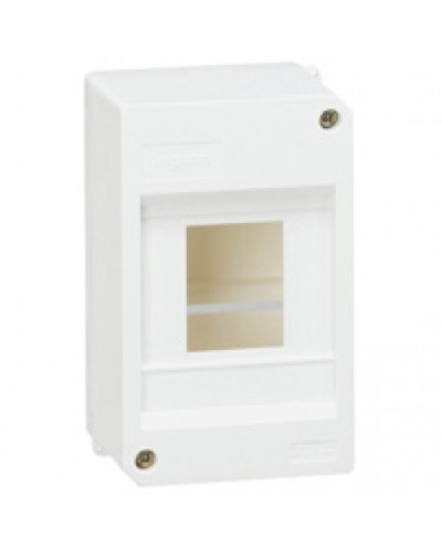 Щиток накладной Mini S 4 модуля белый Legrand 001357 в Уссурийске Боксы для автоматов Pintop.ru