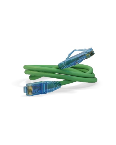 Патч-корд U/UTP Hyperline PC-LPM-UTP-RJ45-RJ45-C6-0.5M-LSZH-GN в Уссурийске Патчкорды (медные) Pintop.ru