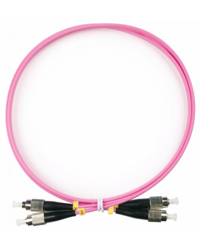 Шнур оптический duplex FC-FC 50/125 mm OM4 1,5м LSZH в Уссурийске Патч-корды оптические Pintop.ru