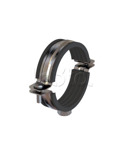 Хомут для средних нагрузок 1, c изоляцией DKC BHT2100 в Уссурийске Стяжки-хомуты Pintop.ru