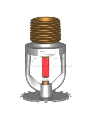 Ороситель спринклерный стеллажный Спецавтоматика СВСО-РНд0,80-R1/2/Р93.В3-ССН-15 (белый) с резьб. герм. в Уссурийске Оросители Pintop.ru