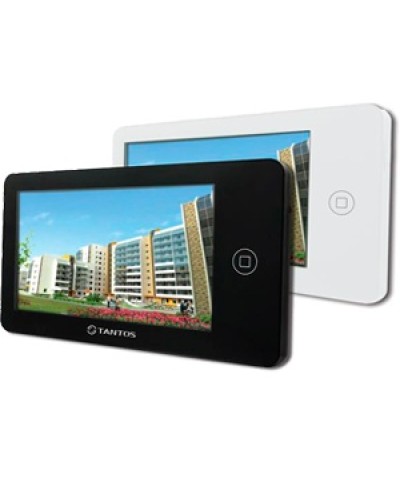 Монитор цветного видеодомофона адаптированный Tantos NEO (White) VZ в Уссурийске Абонентские видеоустройства Pintop.ru