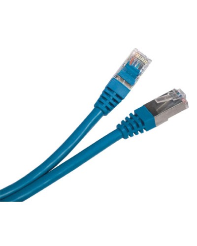 Патч-корд RJ45-RJ45, 4 пары, STP, кат.5е, LSZH (1м) Hyperline PC-LPM-STP-RJ45-RJ45-C5e-1M-LSZH-BL в Уссурийске Патчкорды (медные) Pintop.ru